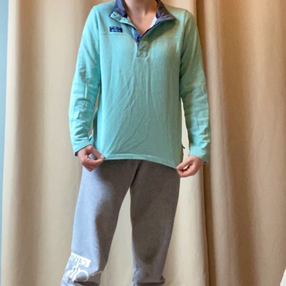 LL BEAN - Women’s soft Cotten rugby SMALL